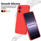 For OnePlus Nord CE5 / Ace 5 Racing Pure Color Liquid Silicone Shockproof Phone Case(Red) - 3