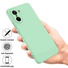 For OnePlus Nord CE5 / Ace 5 Racing Pure Color Liquid Silicone Shockproof Phone Case(Green) - 2