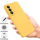 For OnePlus Nord 5 / Ace 5 Ultra Pure Color Liquid Silicone Shockproof Phone Case(Yellow) - 2