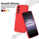 For OnePlus Nord 5 / Ace 5 Ultra Pure Color Liquid Silicone Shockproof Phone Case(Red) - 3