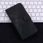 For iPhone 16 Plus Seven-shaped Embossed Leather Phone Case(Black) - 2