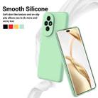 For Honor 200 Pure Color Liquid Silicone Shockproof Phone Case(Green) - 3