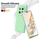 For Honor X60 Pro Pure Color Liquid Silicone Shockproof Phone Case(Green) - 3