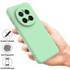 For Honor Magic7 Pro Pure Color Liquid Silicone Shockproof Phone Case(Green) - 2