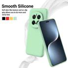 For Honor Magic7 Pro Pure Color Liquid Silicone Shockproof Phone Case(Green) - 3