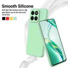 For Honor X6b 5G / Play 60 Plus Pure Color Liquid Silicone Shockproof Phone Case(Green) - 3