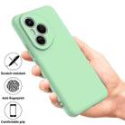 For Honor 400 Pro Global 160.8mm Solid Color Liquid Silicone Dropproof Full Coverage Phone Case(Green) - 2