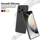 For Tecno Camon 30 Pro 5G Pure Color Liquid Silicone Shockproof Phone Case(Black) - 3