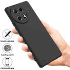 For Tecno Camon 30S / 30S Pro Pure Color Liquid Silicone Shockproof Phone Case(Black) - 2