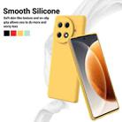 For Tecno Camon 30S / 30S Pro Pure Color Liquid Silicone Shockproof Phone Case(Yellow) - 3