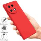 For Tecno Camon 30S / 30S Pro Pure Color Liquid Silicone Shockproof Phone Case(Red) - 2