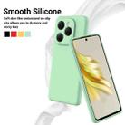 For Tecno Spark 20 Pro 5G Pure Color Liquid Silicone Shockproof Phone Case(Green) - 3