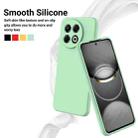 For Tecno Spark 30 Pro 4G Pure Color Liquid Silicone Shockproof Phone Case(Green) - 3