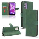 For Nokia G42 Skin Feel Magnetic Flip Leather Phone Case(Green) - 1