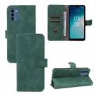 For Nokia C300 Skin Feel Magnetic Flip Leather Phone Case(Green) - 1