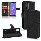 For Nokia C210 Skin Feel Magnetic Flip Leather Phone Case(Black) - 1