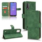 For Nokia C210 Skin Feel Magnetic Flip Leather Phone Case(Green) - 1