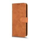 For Nokia C210 Skin Feel Magnetic Flip Leather Phone Case(Brown) - 2