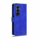 For Samsung Galaxy Z Fold7 5G Skin Feel Magnetic Flip Leather Phone Case(Blue) - 3