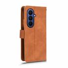 For Samsung Galaxy Z Fold7 5G Skin Feel Magnetic Flip Leather Phone Case(Brown) - 3