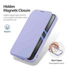 For iPhone 15 Pro DUX DUCIS Skin X Pro Series Magsafe PC + TPU Phone Leather Case(Purple) - 2