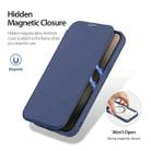 For iPhone 15 Pro Max DUX DUCIS Skin X Pro Series Magsafe PC + TPU Phone Leather Case(Blue) - 2