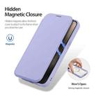 For iPhone 15 Pro Max DUX DUCIS Skin X Pro Series Magsafe PC + TPU Phone Leather Case(Purple) - 2