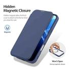 For iPhone 16 Pro Max DUX DUCIS Skin X Pro Series Magsafe PC + TPU Phone Leather Case(Blue) - 2