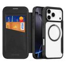 For iPhone 17 Pro Max DUX DUCIS Skin X Pro Series Magsafe PC + TPU Phone Leather Case(Black) - 1