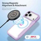 For iPhone 17 Pro DUX DUCIS Skin X Pro Series Magsafe PC + TPU Phone Leather Case(Purple) - 3
