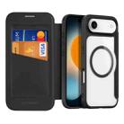 For iPhone 17 Air DUX DUCIS Skin X Pro Series Magsafe PC + TPU Phone Leather Case(Black) - 1