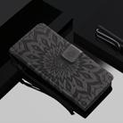 For Huawei Nova 7 5G Embossed Sunflower Pattern Horizontal Flip PU Leather Case with Holder & Card Slots & Wallet & Lanyard(Gray) - 10