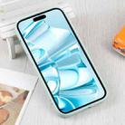 For iPhone 16 Plus Liquid Silicone Magsafe Phone Case(Light Cyan) - 3