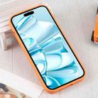 For iPhone 16 Plus Liquid Silicone Magsafe Phone Case(Orange) - 3