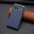 For Google Pixel 7a Diamond Lattice Vertical Flip Leather Phone Case(Blue) - 3