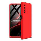 For OPPO Realme 6 Pro GKK Three Stage Splicing Full Coverage PC Protective Case(Red) - 1