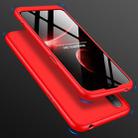 For Samsung Galaxy A01 GKK Three Stage Splicing Full Coverage PC Protective Case(Red) - 2