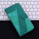 For Huawei nova 12i 4G Global Seven-shaped Embossed Leather Phone Case(Green) - 2