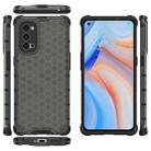 For OPPO Reno4 Pro 5G Shockproof Honeycomb PC + TPU Protective Case(Black) - 4