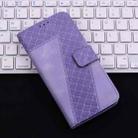 For Honor Magic6 Pro Seven-shaped Embossed Leather Phone Case(Purple) - 2