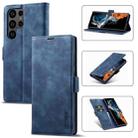For Samsung Galaxy S24 Ultra 5G LC.IMEEKE Strong Magnetism Microfiber Leather Phone Case(Blue) - 1