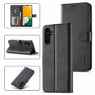 For Samsung Galaxy A15 5G LC.IMEEKE Calf Texture Leather Phone Case(Black) - 1