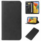 For Samsung Galaxy M14 5G Magnetic Closure Leather Phone Case(Black) - 1