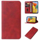 For Samsung Galaxy M14 5G Magnetic Closure Leather Phone Case(Red) - 1