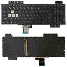 For Asus Gaming FX505D FX505DY FX505DD US Version Backlight Laptop Keyboard(Black) - 1