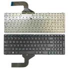 For AsusX53S X54H X55V K52 K53 G51 US Version Laptop Keyboard(Black) - 1