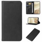 For Realme GT5 Pro Magnetic Closure Leather Phone Case(Black) - 1