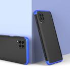 For Huawei P40 Lite / Nova 6se / 7i GKK Three Stage Splicing Full Coverage PC Protective Case(Black Blue) - 1