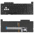 For Asus TUF Gaming F15 FX506 FA506 US Version Backlight Laptop Keyboard(Black) - 1