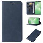 For OPPO K12 Magnetic Closure Leather Phone Case(Blue) - 1